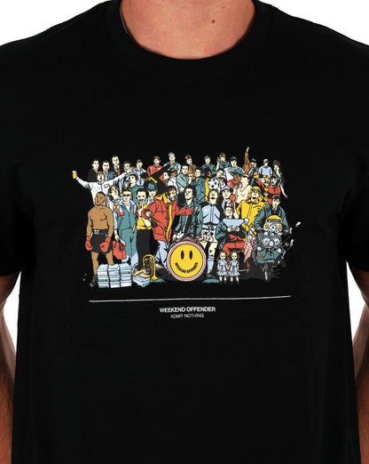 Weekend Offender Blake T-Shirt Schwarz