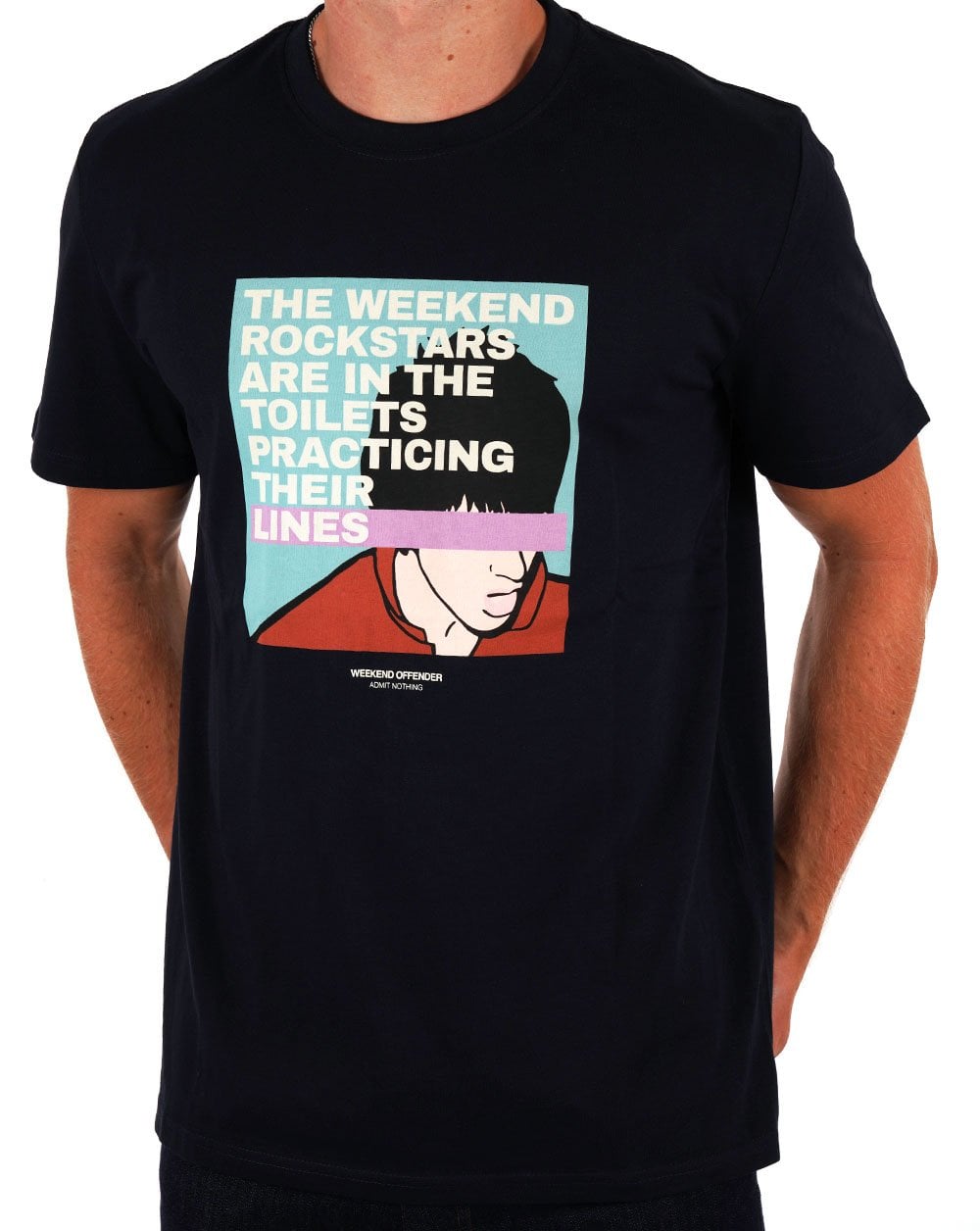 Weekend Offender San Francisco T-Shirt Marineblau