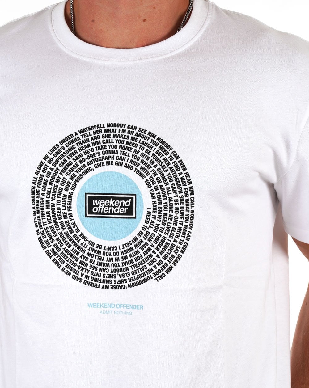 Weekend Offender Supersonic T-Shirt Weiß