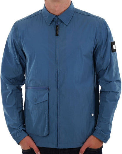 Weekend Offender Vinnie Überhemd Baltic Blue
