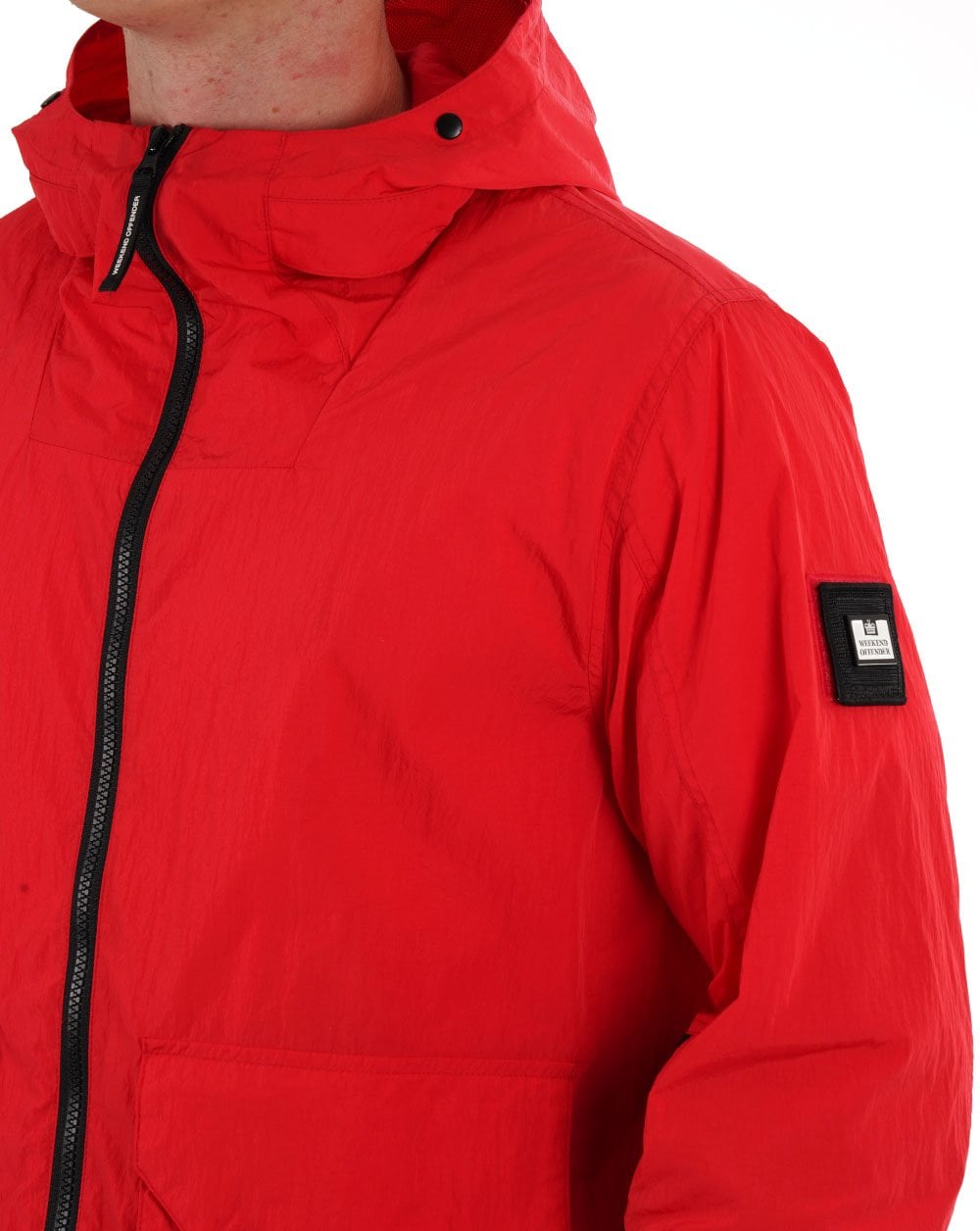 Weekend Offender Valencia Jacke Rot