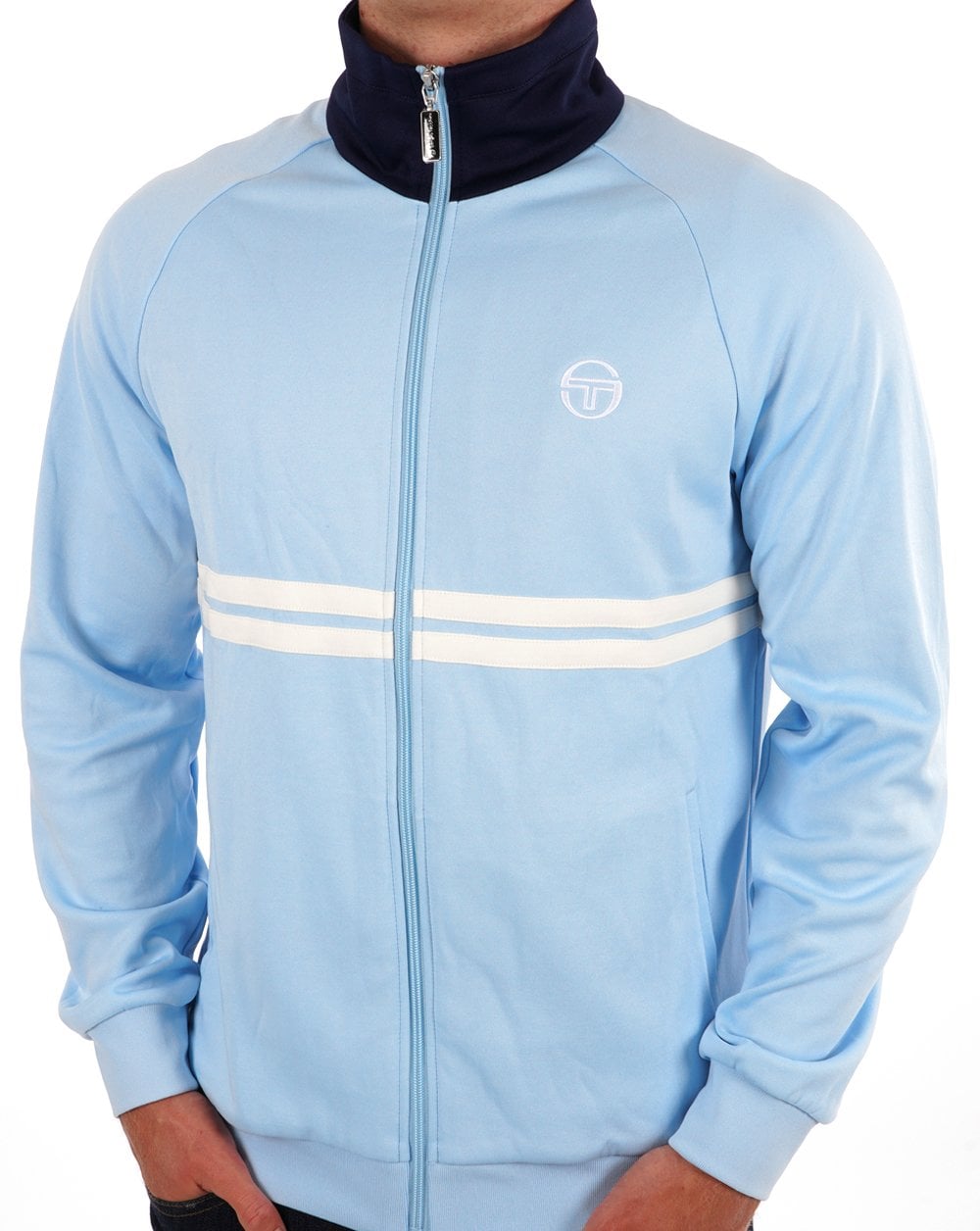Sergio Tacchini Dallas Track Top Himmelblau / Marineblau