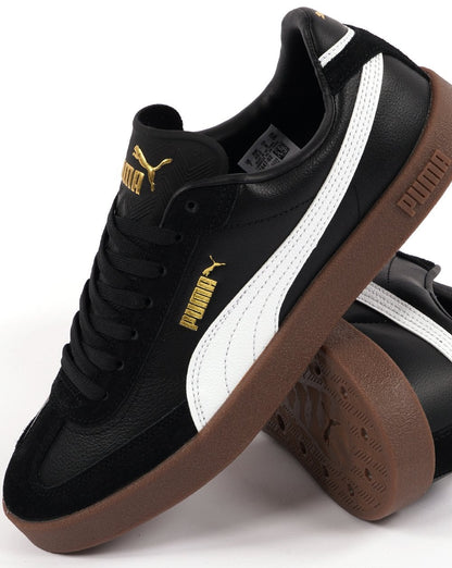 Puma Club II Era F-Ball Turnschuhe Schwarz – Gold
