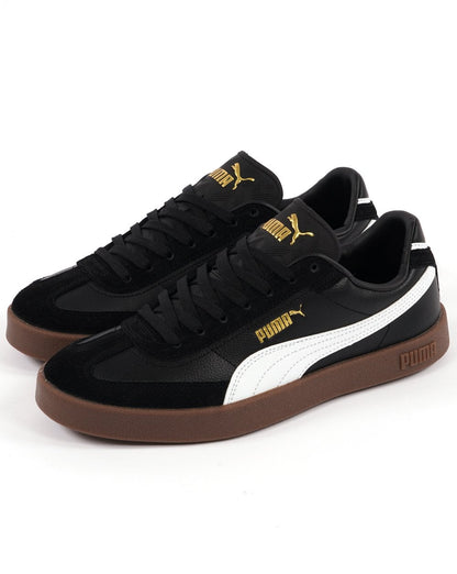 Puma Club II Era F-Ball Turnschuhe Schwarz – Gold