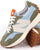 New Balance 327 Trainer Chrome Blue / Dk Olive