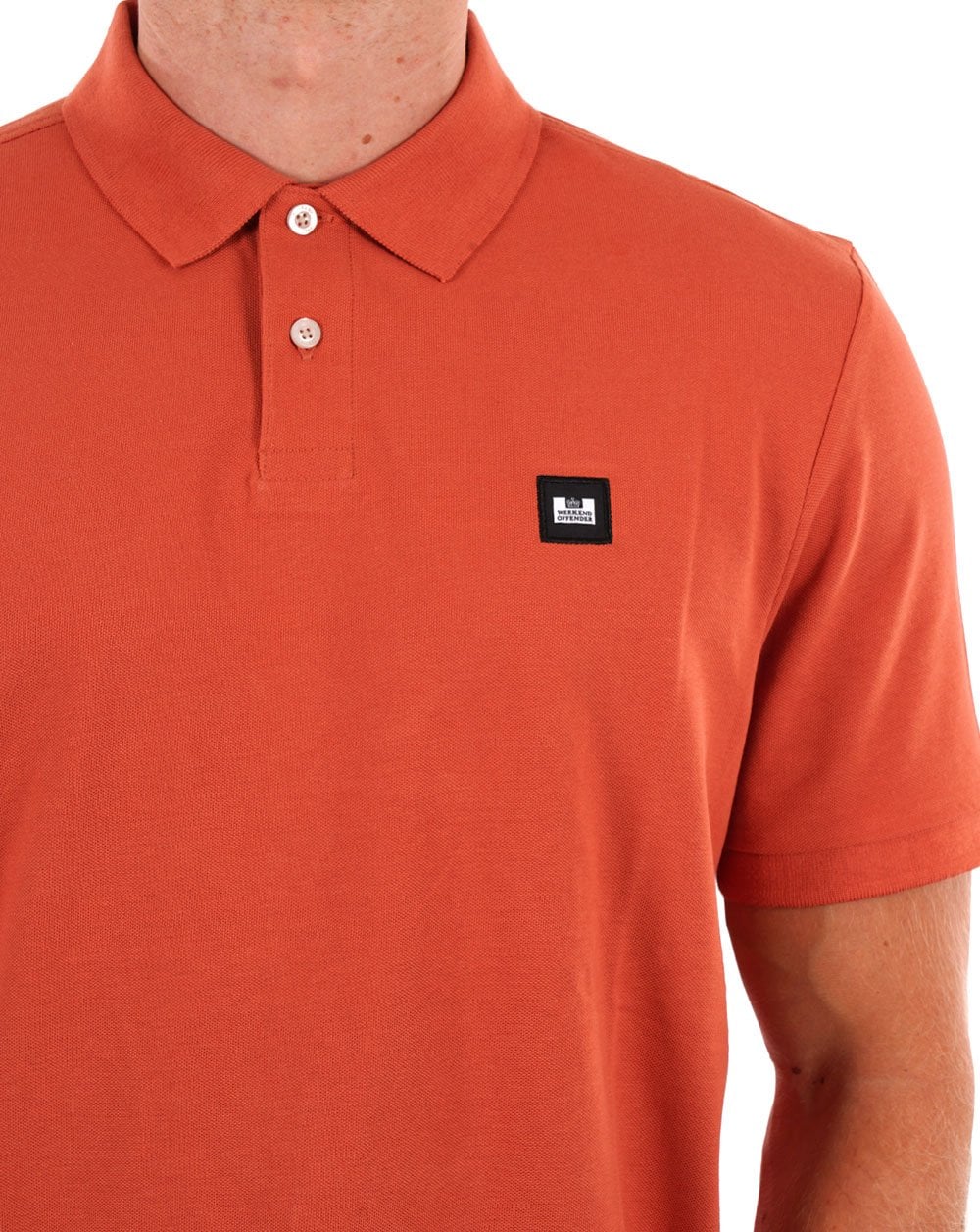 Weekend Offender Poloshirt Burnt Orange