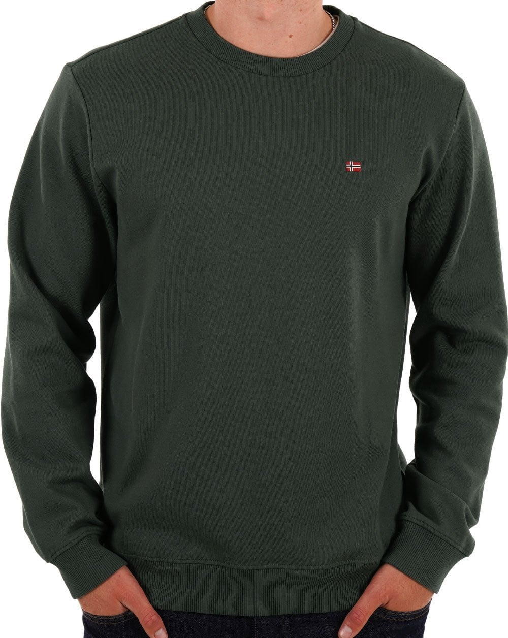 Napapijri Balis Crew Sweatshirt Grün Urban