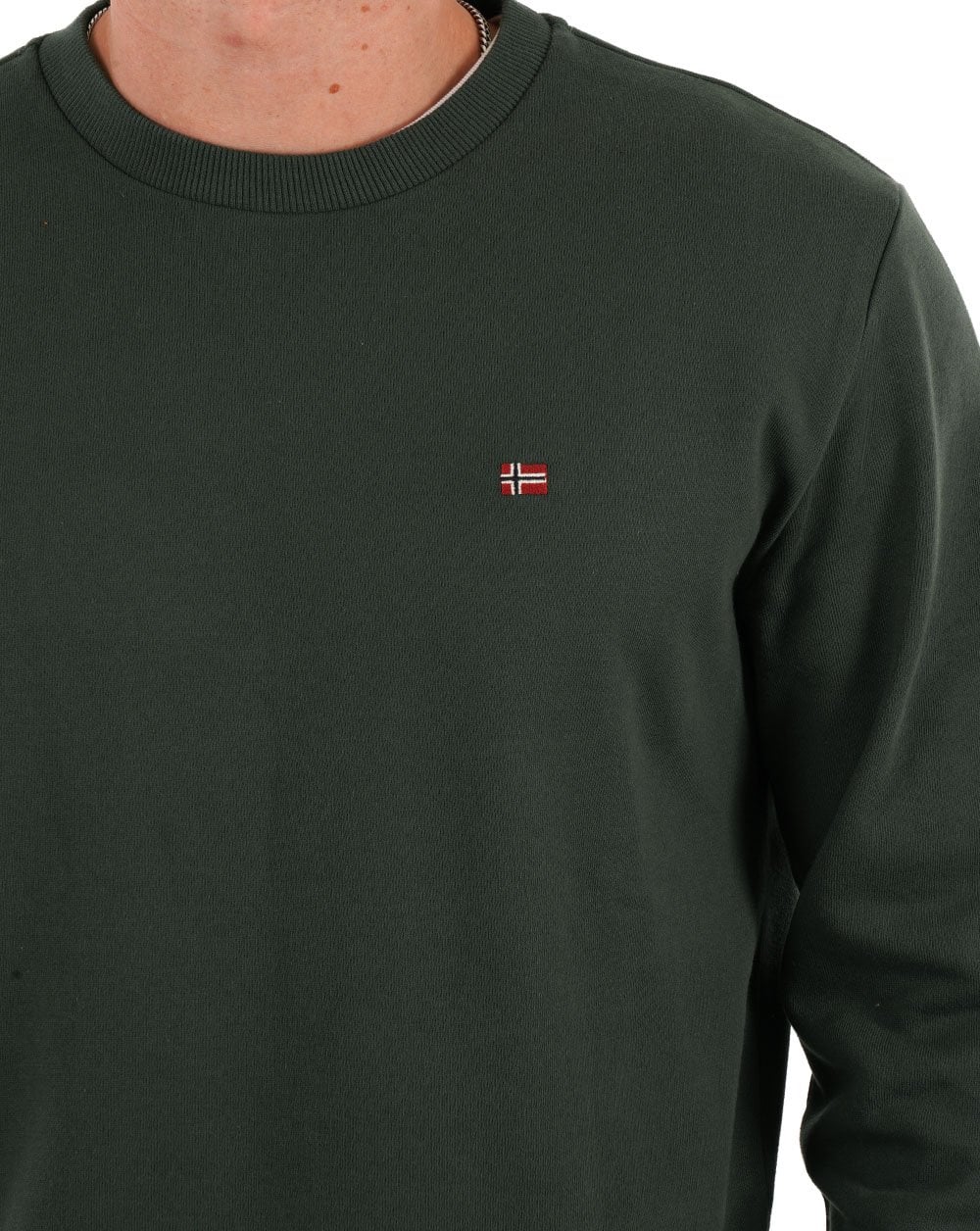 Napapijri Balis Crew Sweatshirt Grün Urban