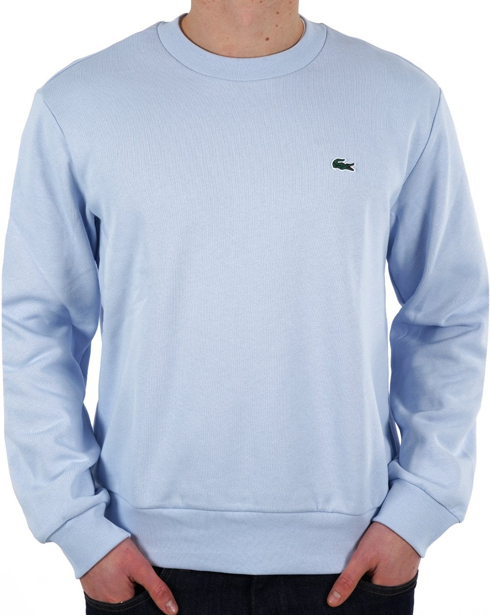 Lacoste Baumwollsweat Hellblau