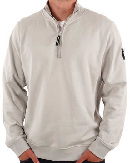Weekend Offender 1/4 Zip Sweat Cement