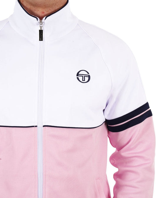 Sergio Tacchini Sergio Tacchini Orion Trainingsjacke Pink/Weiß