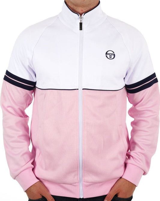Sergio Tacchini Sergio Tacchini Orion Trainingsjacke Pink/Weiß