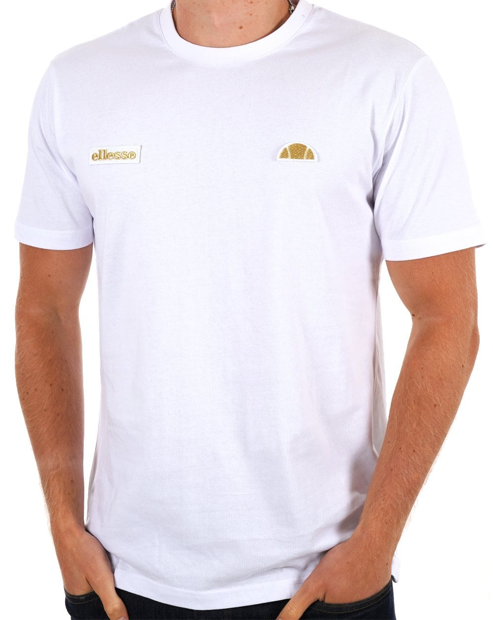 Ellesse Floran T-Shirt Weiß/Gold