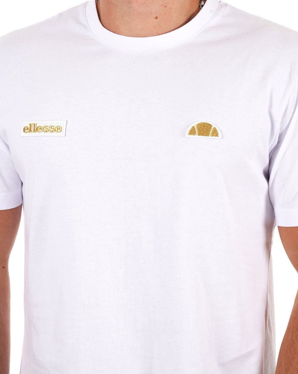 Ellesse Floran T-Shirt Weiß/Gold