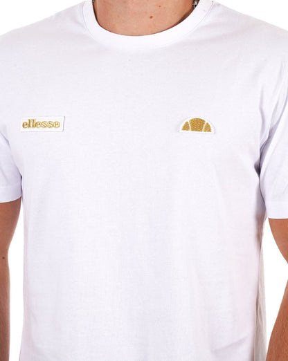 Ellesse Floran T-Shirt Weiß/Gold