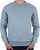 Barbour Pima Cotton Crew Neck Jumper Mineral Blue