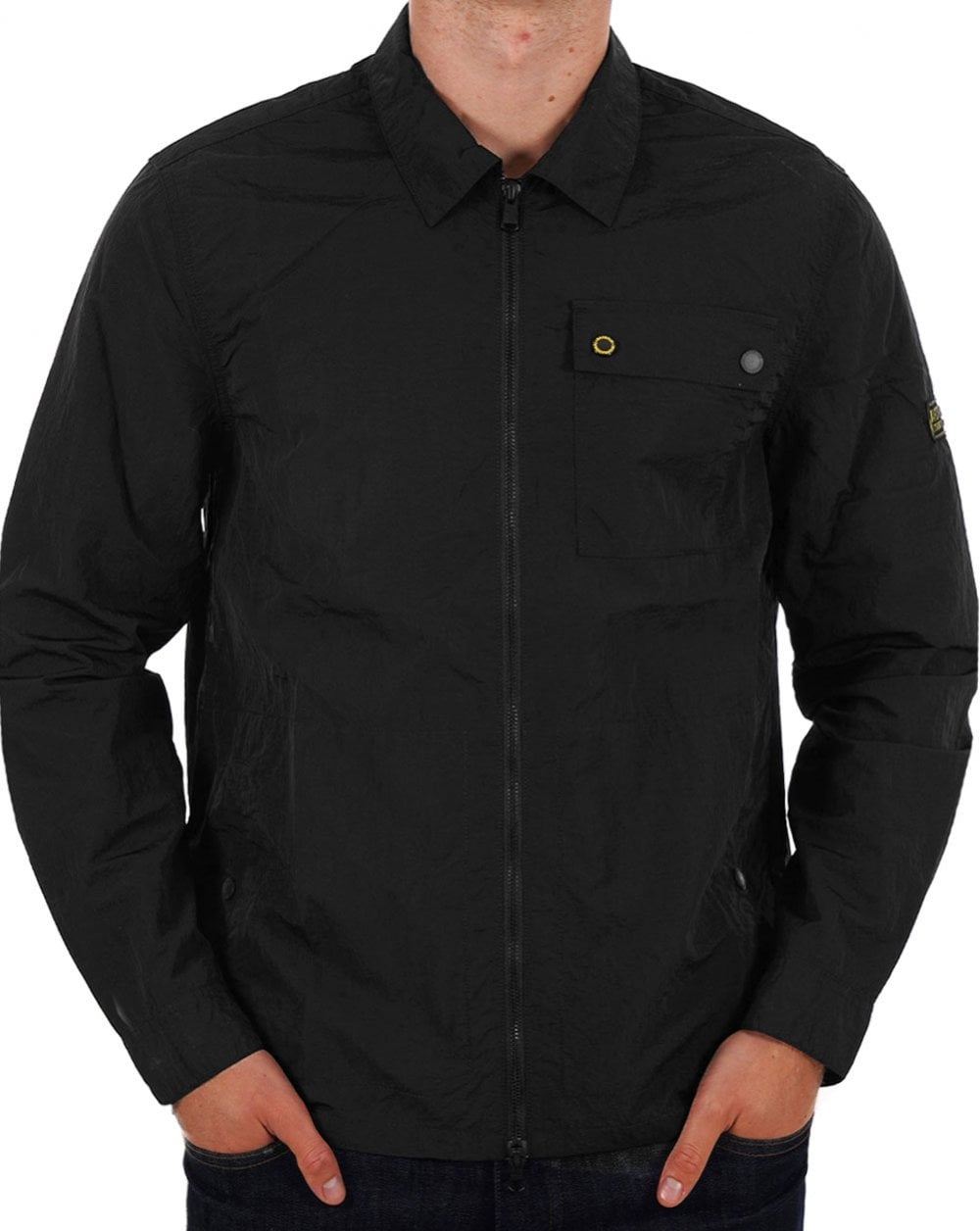 Barbour International Inline-Überhemd Schwarz