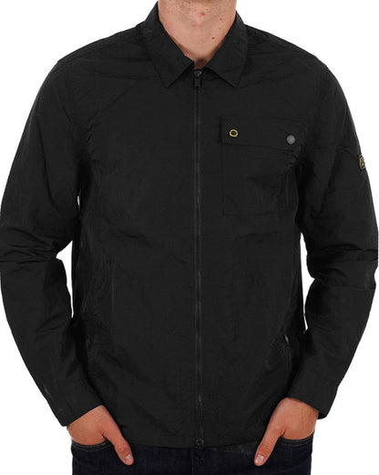 Barbour International Inline-Überhemd Schwarz
