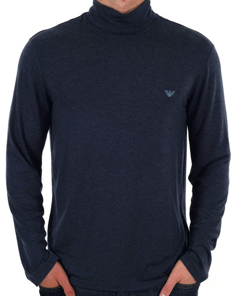 Emporio Armani Turtle Neck Marine Blue