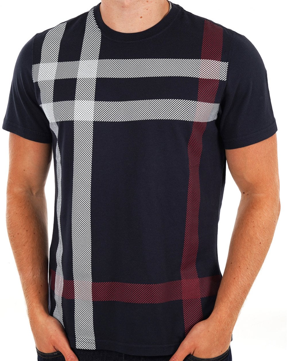 Barbour Blaine T-Shirt Marineblau