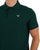 Barbour Tartan Pique Polo Shirt Seaweed