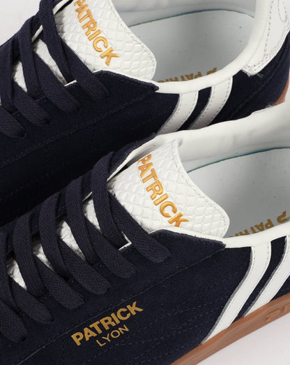 Patrick Lyon Sneakers Marineblau/Weiß/Gummi