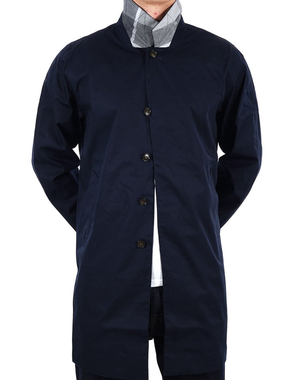 Barbour Lorden Wasserdichter Regenmantel, Marineblau
