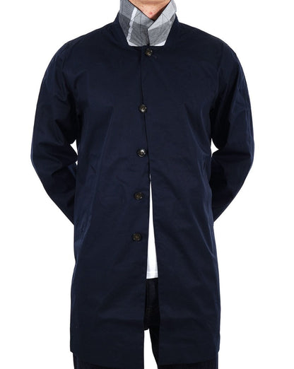 Barbour Lorden Wasserdichter Regenmantel, Marineblau
