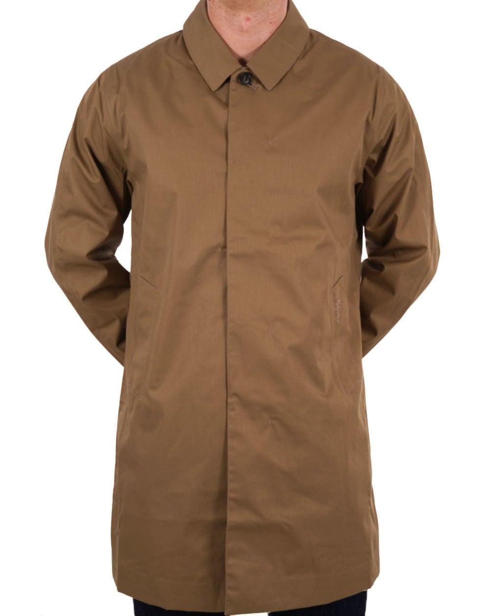 Barbour Lorden Wasserdichter Regenmantel in Sand