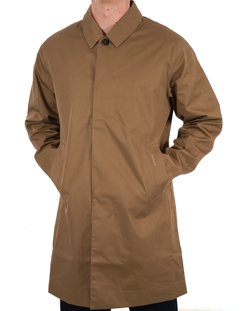 Barbour Lorden Wasserdichter Regenmantel in Sand