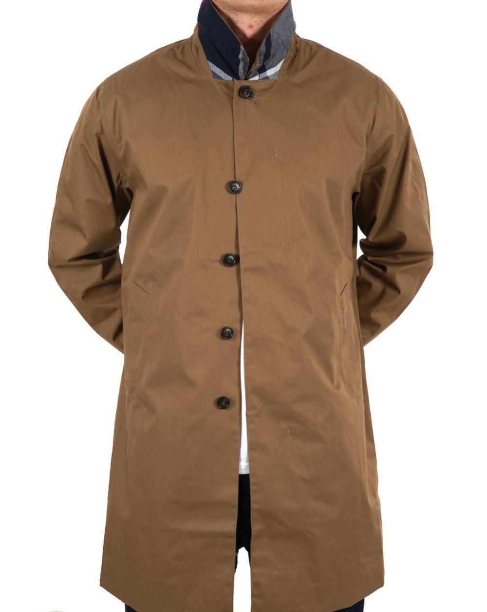 Barbour Lorden Wasserdichter Regenmantel in Sand