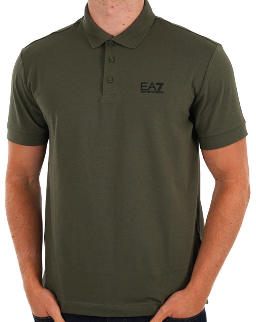 EA7 Emporio Armani Poloshirt Käfergrün