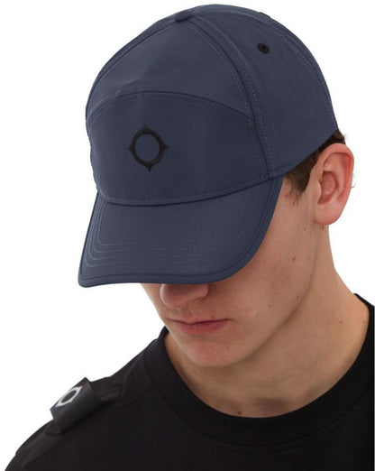 MA.STRUM – Kappe mit gesticktem Symbol, Tintenblau