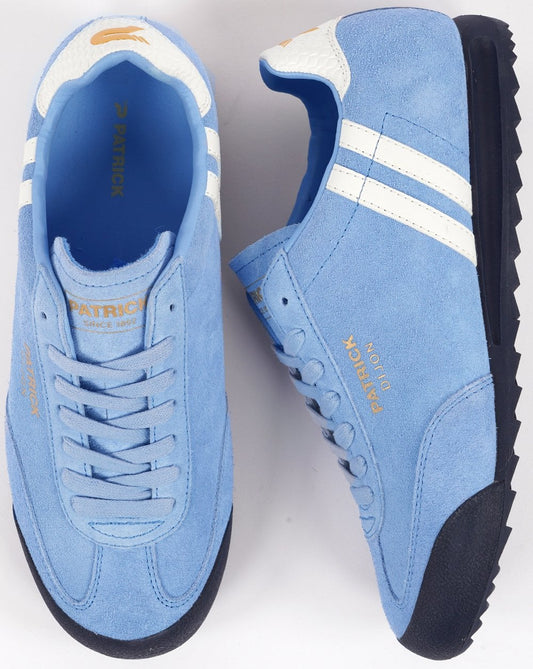 Patrick Patrick Dijon Sneakers Himmelblau/Weiß/Marineblau