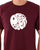 Pretty Green Gillespie Logo T-shirt Burgundy