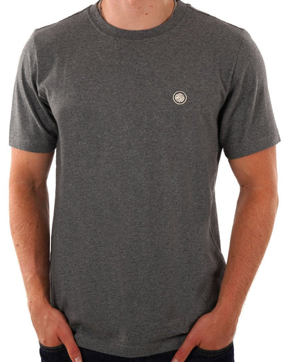 Pretty Green Mitchell T-Shirt Dunkelgrau