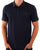 EA7 Logo Patch Polo Shirt Navy
