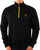 Trojan Half Zip Sweatshirt Black