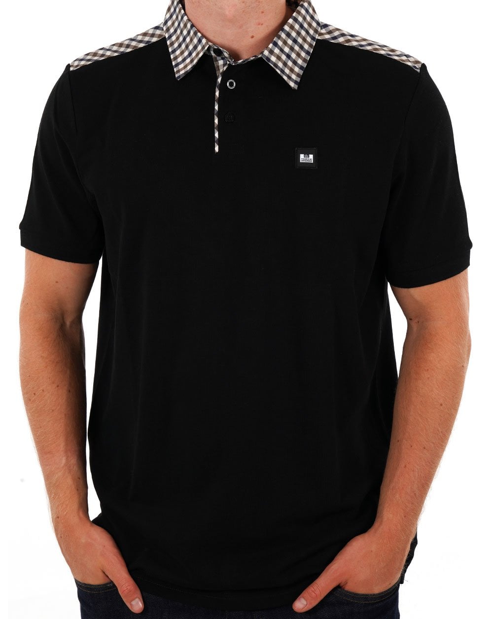 Weekend Offender Costa Poloshirt Schwarz