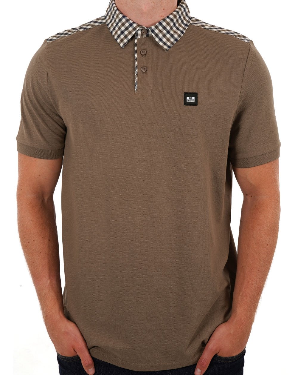 Weekend Offender Costa Poloshirt Mokka