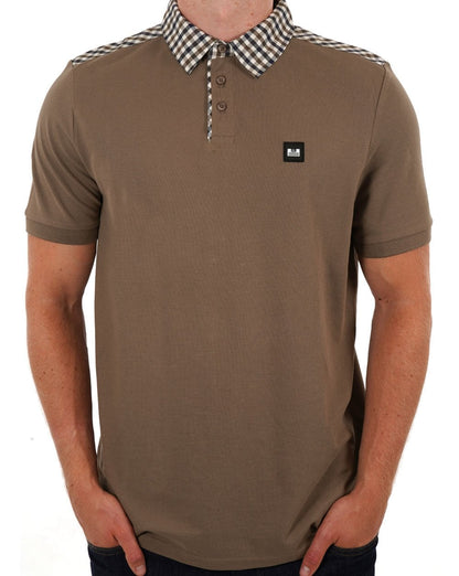 Weekend Offender Costa Poloshirt Mokka