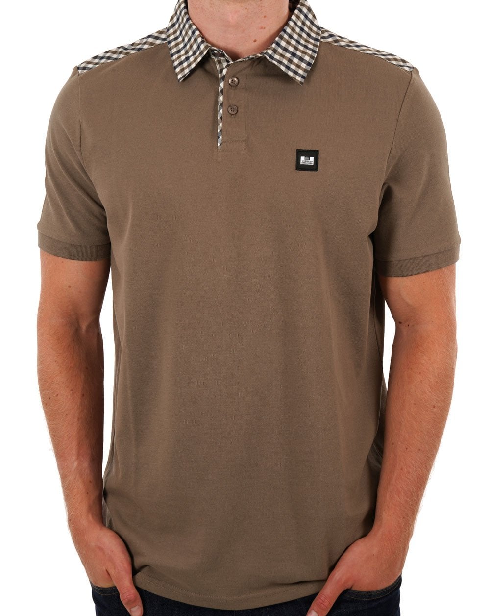Weekend Offender Costa Poloshirt Mokka