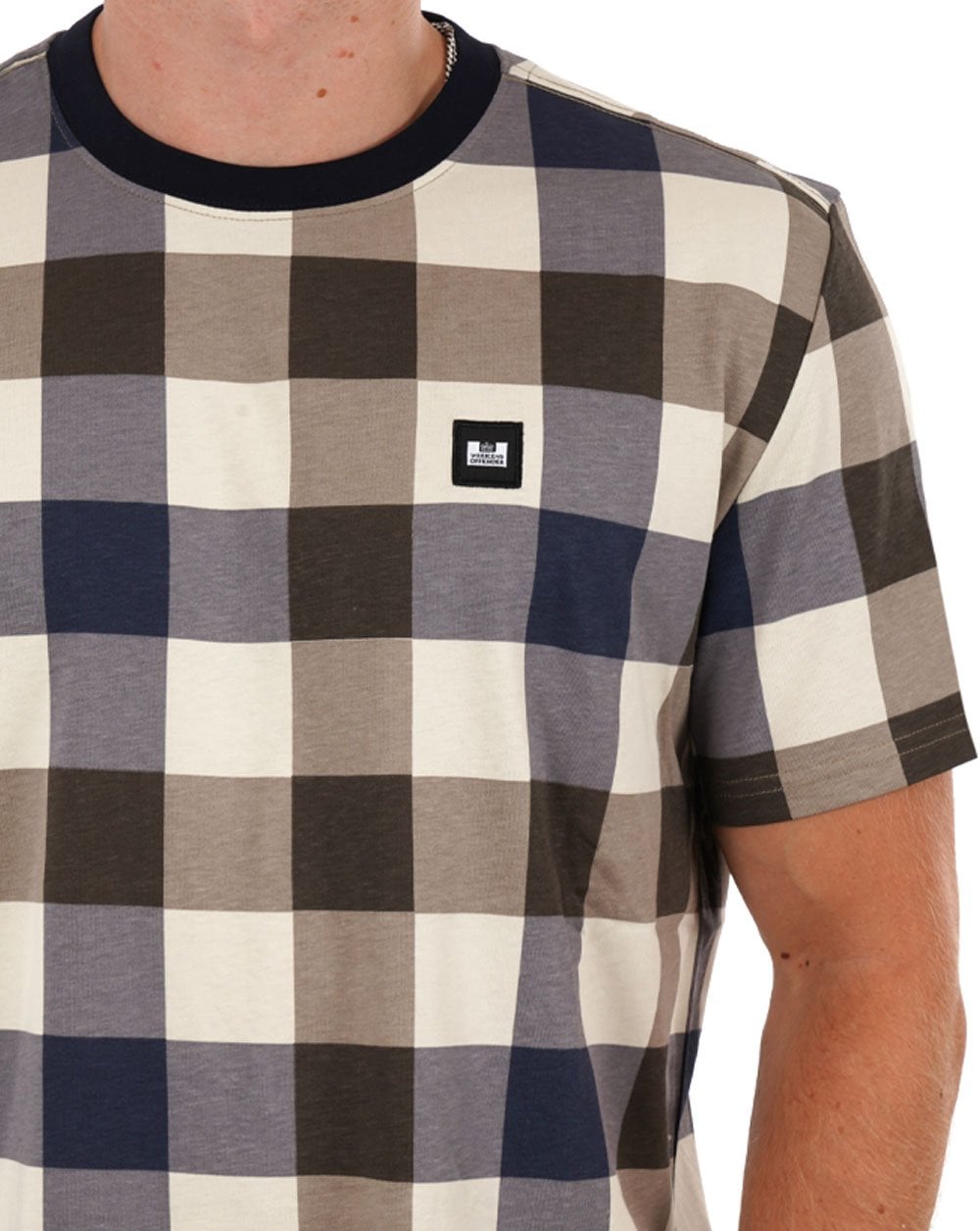 Weekend Offender Trimmer T-Shirt Großes Hauskaro