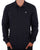 Weekend Offender Dice LS Polo Navy