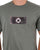 MA.STRUM Trompe L'oeil Badge T Shirt Sedona Grey