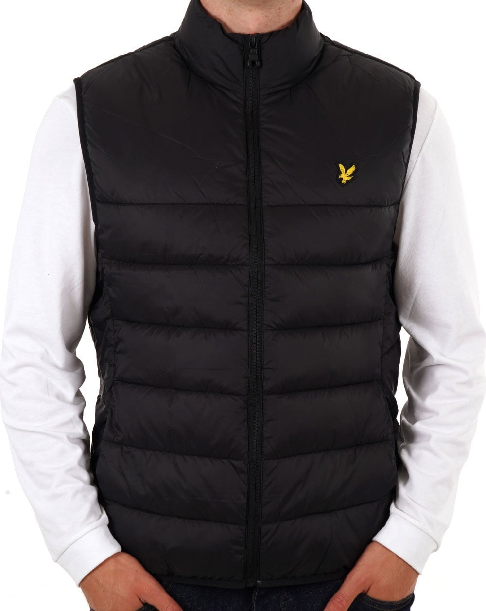 Lyle &amp; Scott Wattierte Weste Schwarz