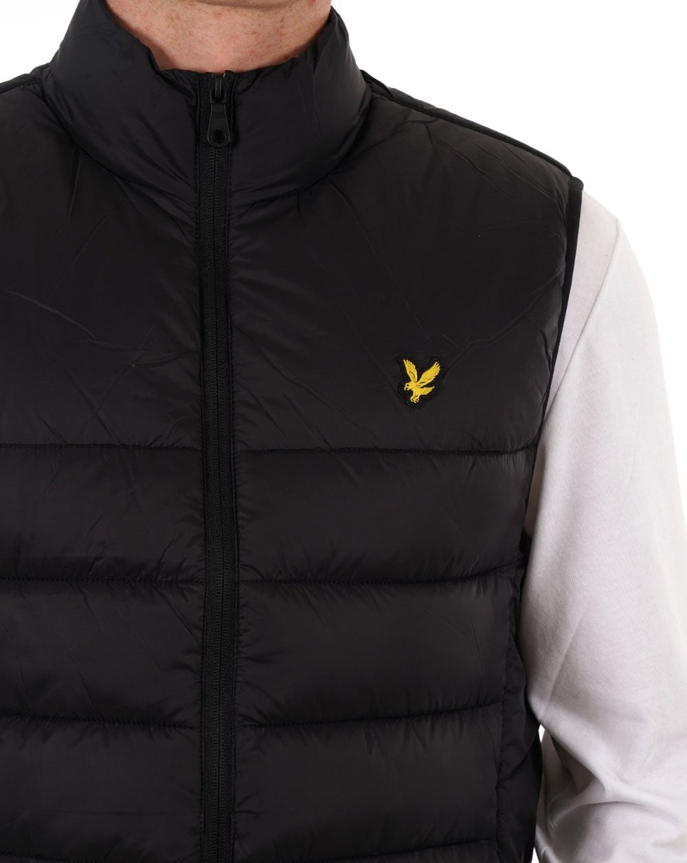 Lyle &amp; Scott Wattierte Weste Schwarz