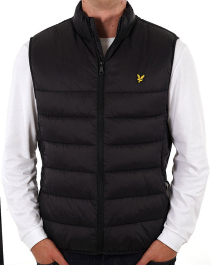 Lyle &amp; Scott Wattierte Weste Schwarz