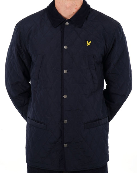 Lyle & Scott Quilted Jacket Navy