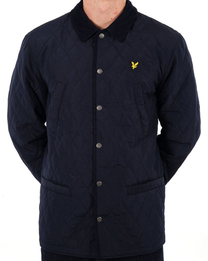 Lyle &amp; Scott Steppjacke Marineblau